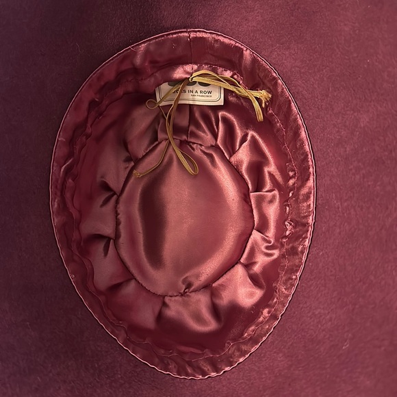 Ducks In A Row Purple Wool Hat - Picture 7 of 9